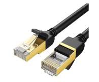 UGREEN Okrągły kabel sieciowy NW107 Ethernet RJ45 Cat.7 STP 2m czar - 1489198 - zdjęcie 1